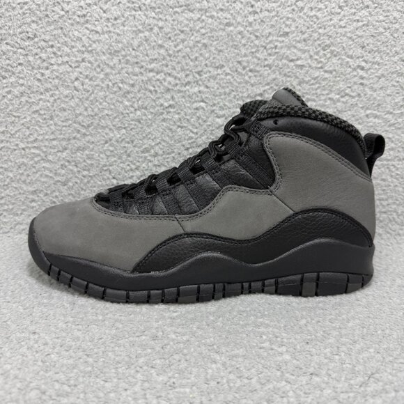 Jordan 10 Mens 9 Shoes Grey Black Shadow Nike Air Retro OG 2025 Sneakers - Picture 2 of 9